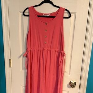 PatPat Coral Maxi Dress